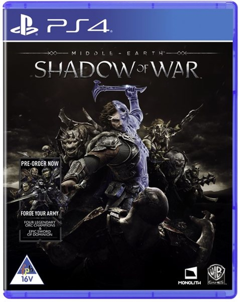 Middle Earth: Shadow of War - PS4
